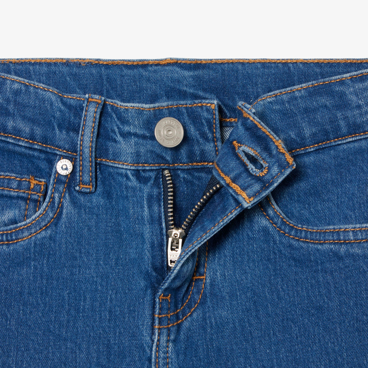 5 Pocket Stretch Denim Jeans-HJ6947