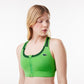 Sport Zipped Colour-Block Stretch Bralette-IF7320