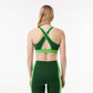 Sport Zipped Colour-Block Stretch Bralette-IF7320