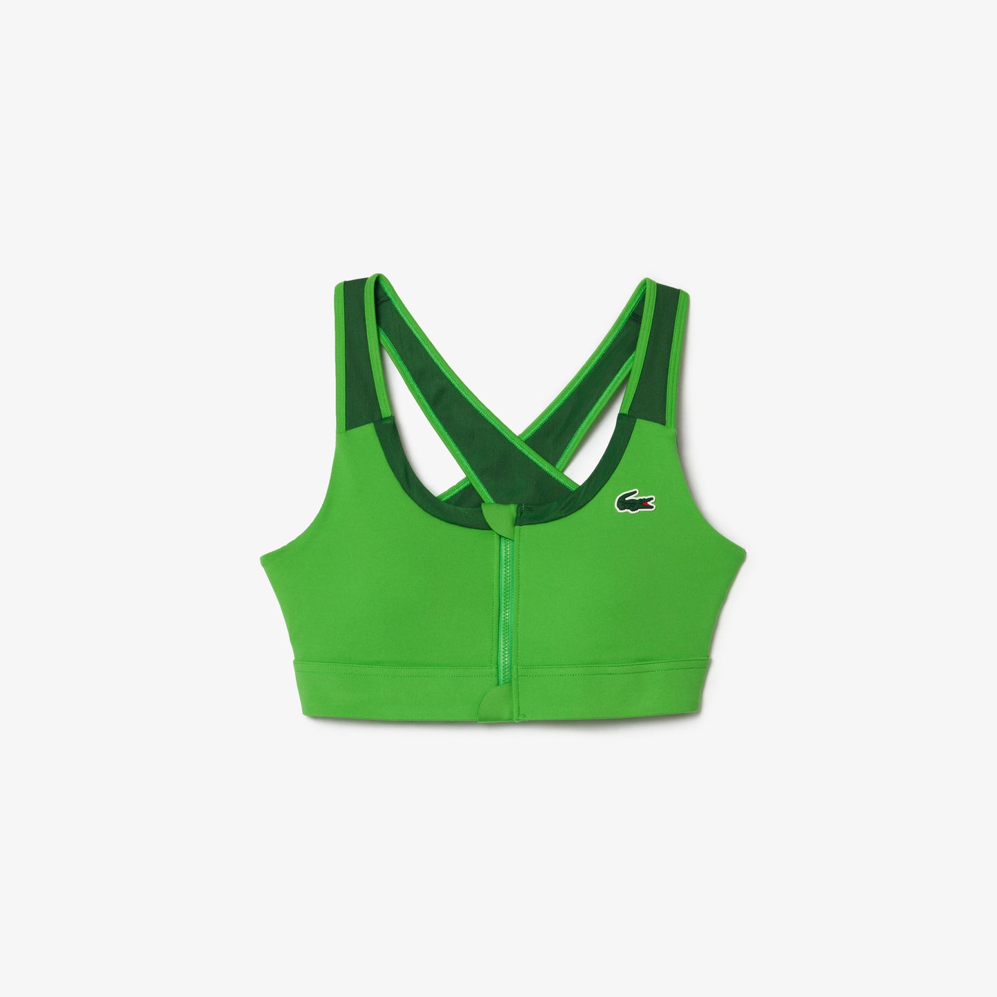 Sport Zipped Colour-Block Stretch Bralette-IF7320