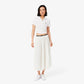 Long Pleated Elasticated Waist Skirt-JF1402