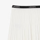 Long Pleated Elasticated Waist Skirt-JF1402
