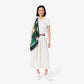 Long Pleated Elasticated Waist Skirt-JF1402