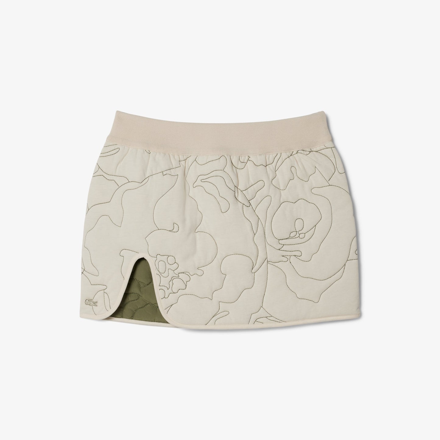 Reversible Embroidered Quilted Skirt-JF5192