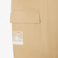 Straight Cut Twill Midi Skirt-JF9817