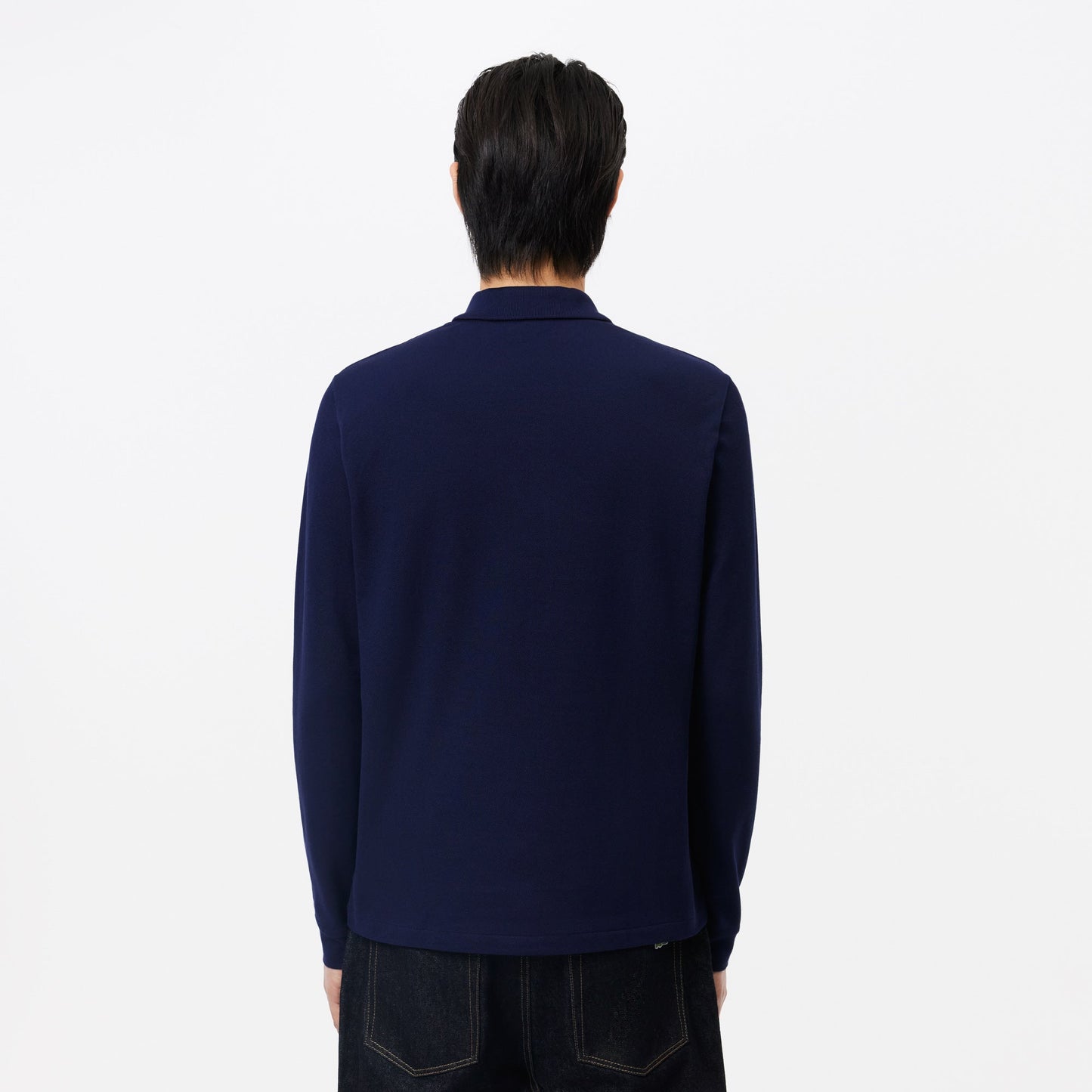 Classic Fit Long Sleeved L.12.12 Polo Shirt-L1312