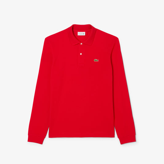 Classic Fit Long Sleeved L.12.12 Polo Shirt-L1312