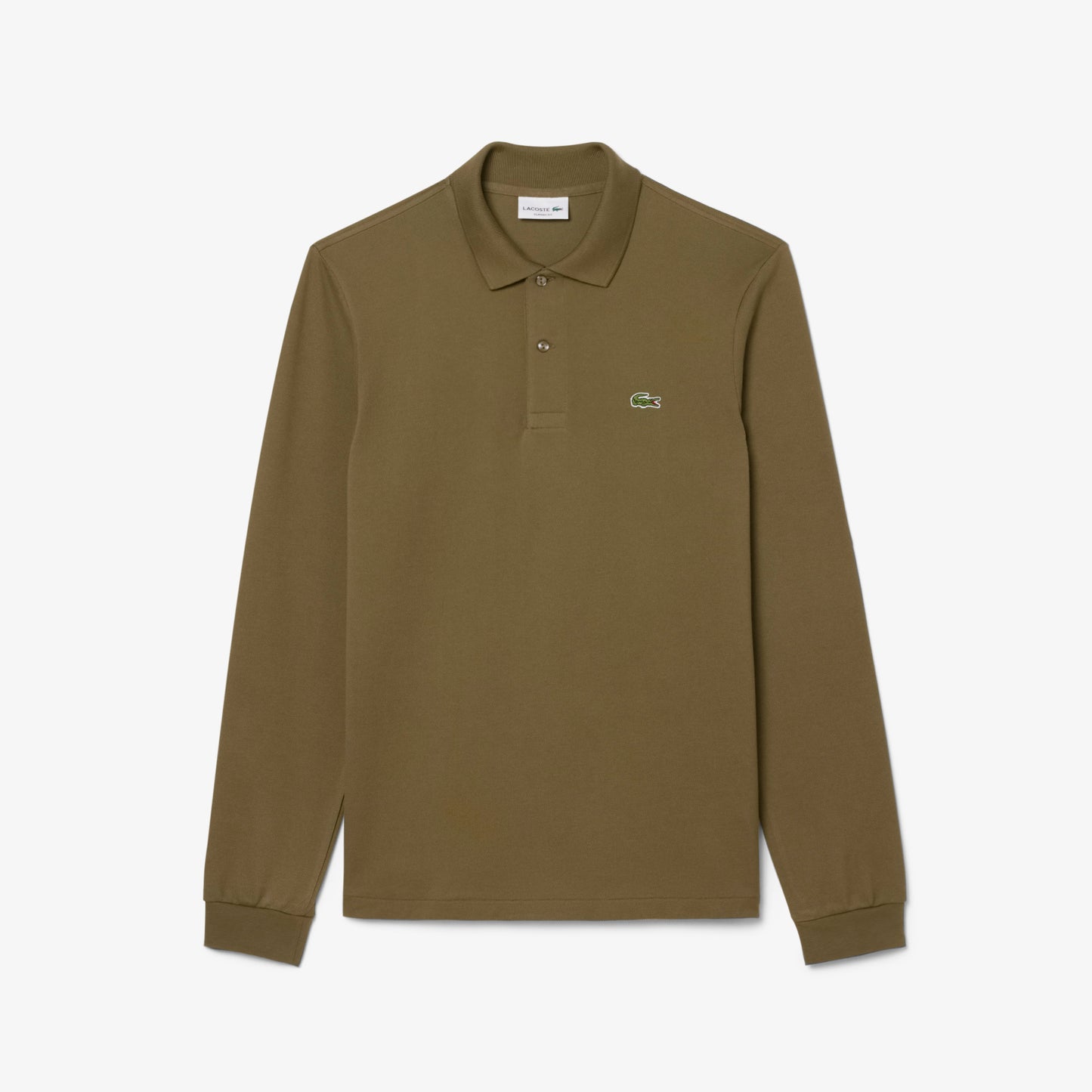 Classic Fit Long Sleeved L.12.12 Polo Shirt - L1312