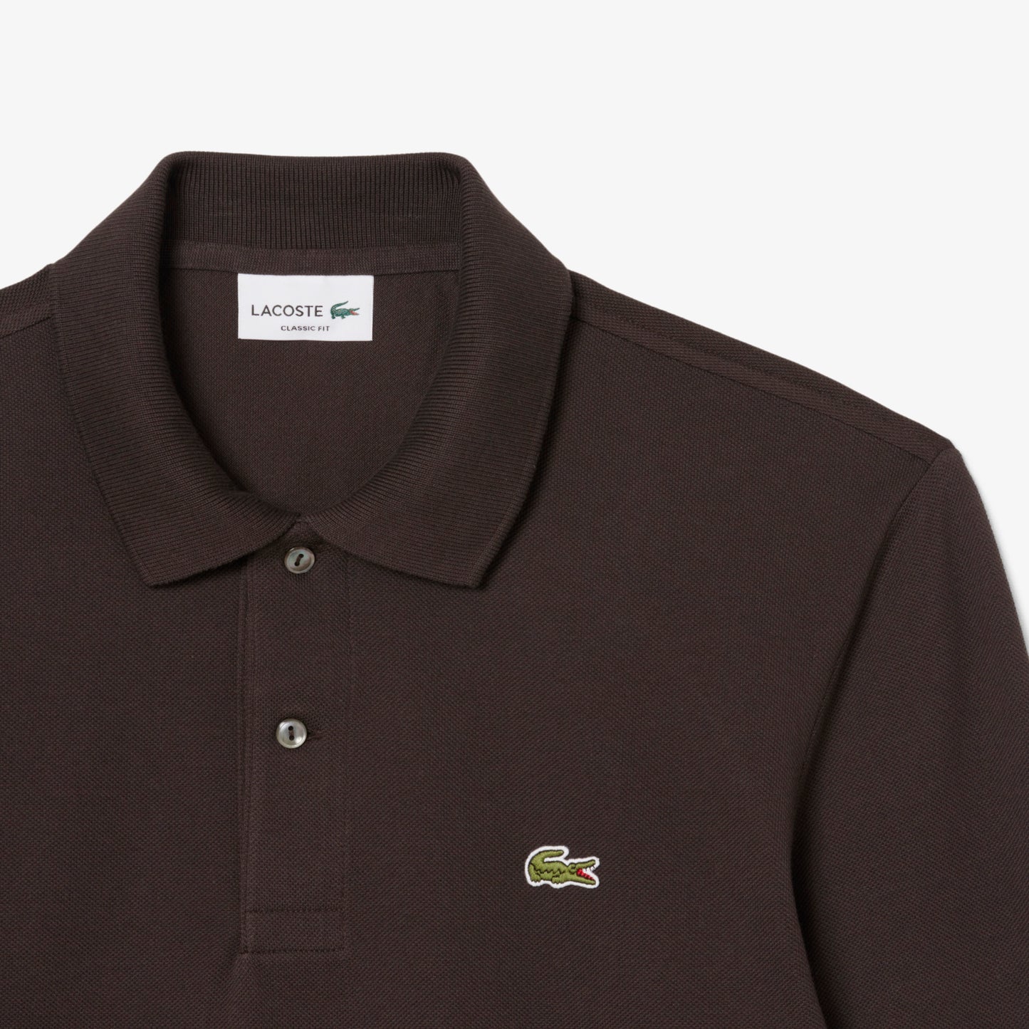 Classic Fit Long Sleeved L.12.12 Polo Shirt - L1312