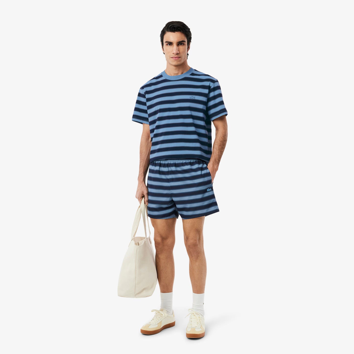 Striped Swim Trunks-MH2121