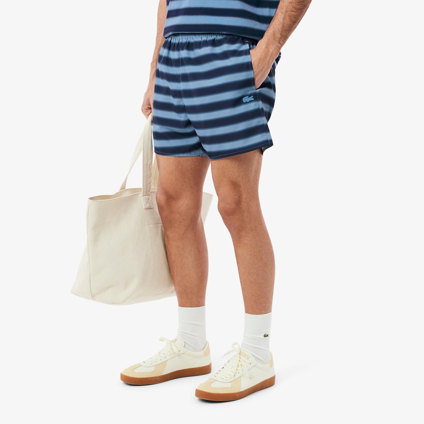 Striped Swim Trunks-MH2121