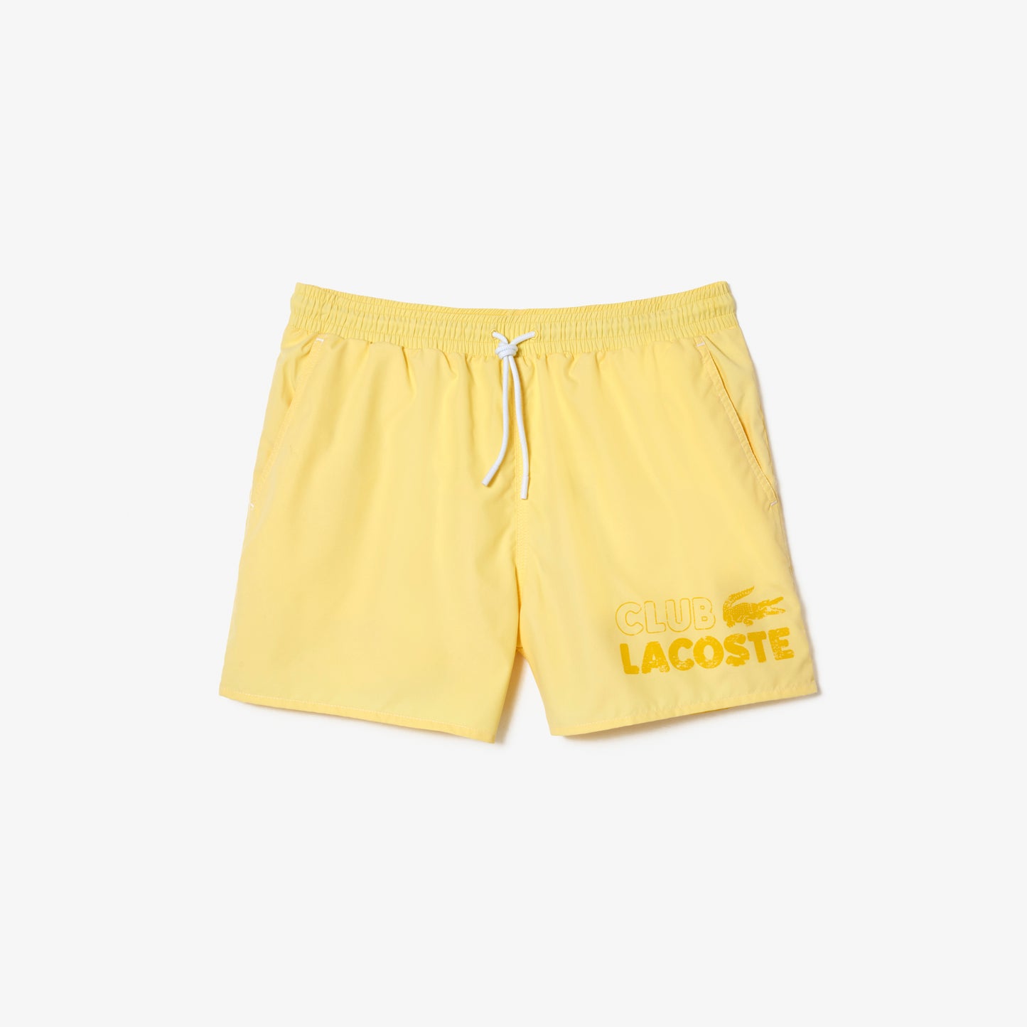 Men’s Lacoste Quick Dry Swim Trunks with Integrated Lining - MH5637