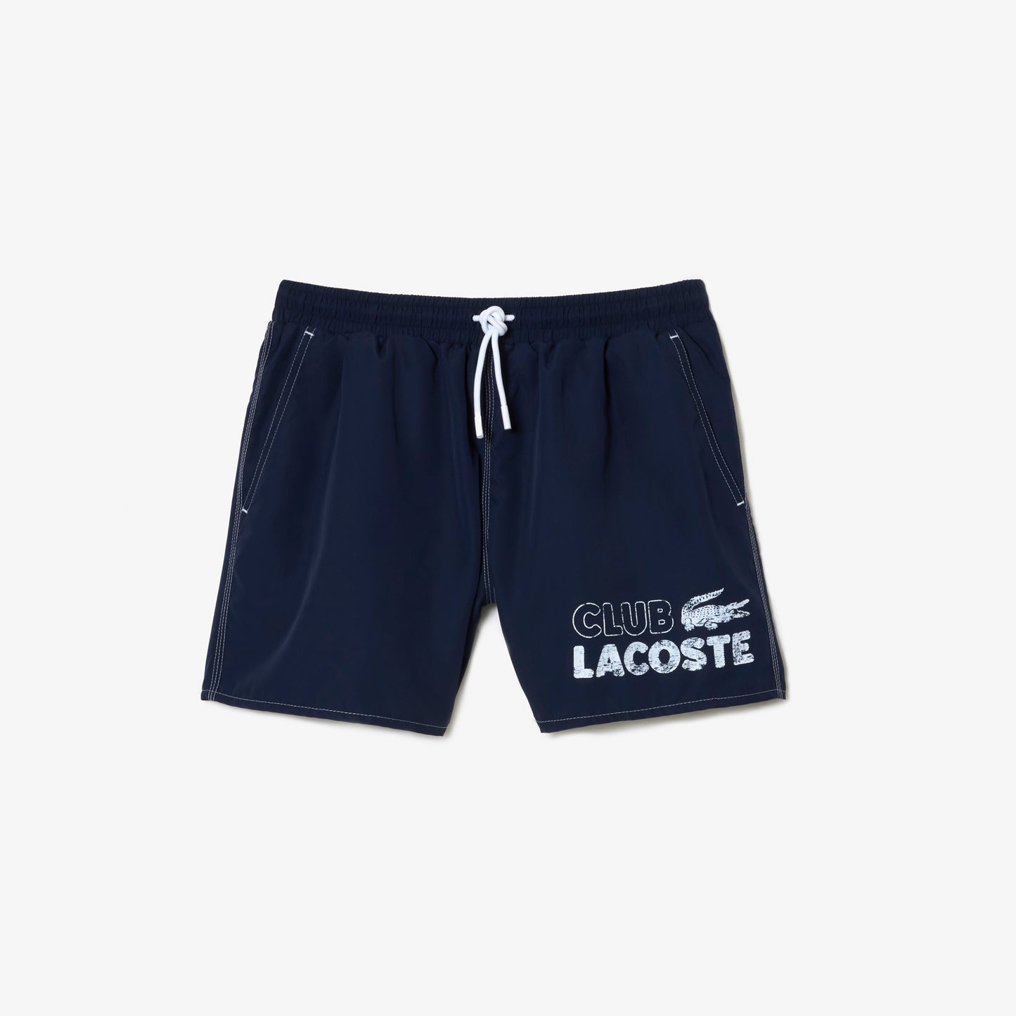 Men’s Lacoste Quick Dry Swim Trunks with Integrated Lining - MH5637