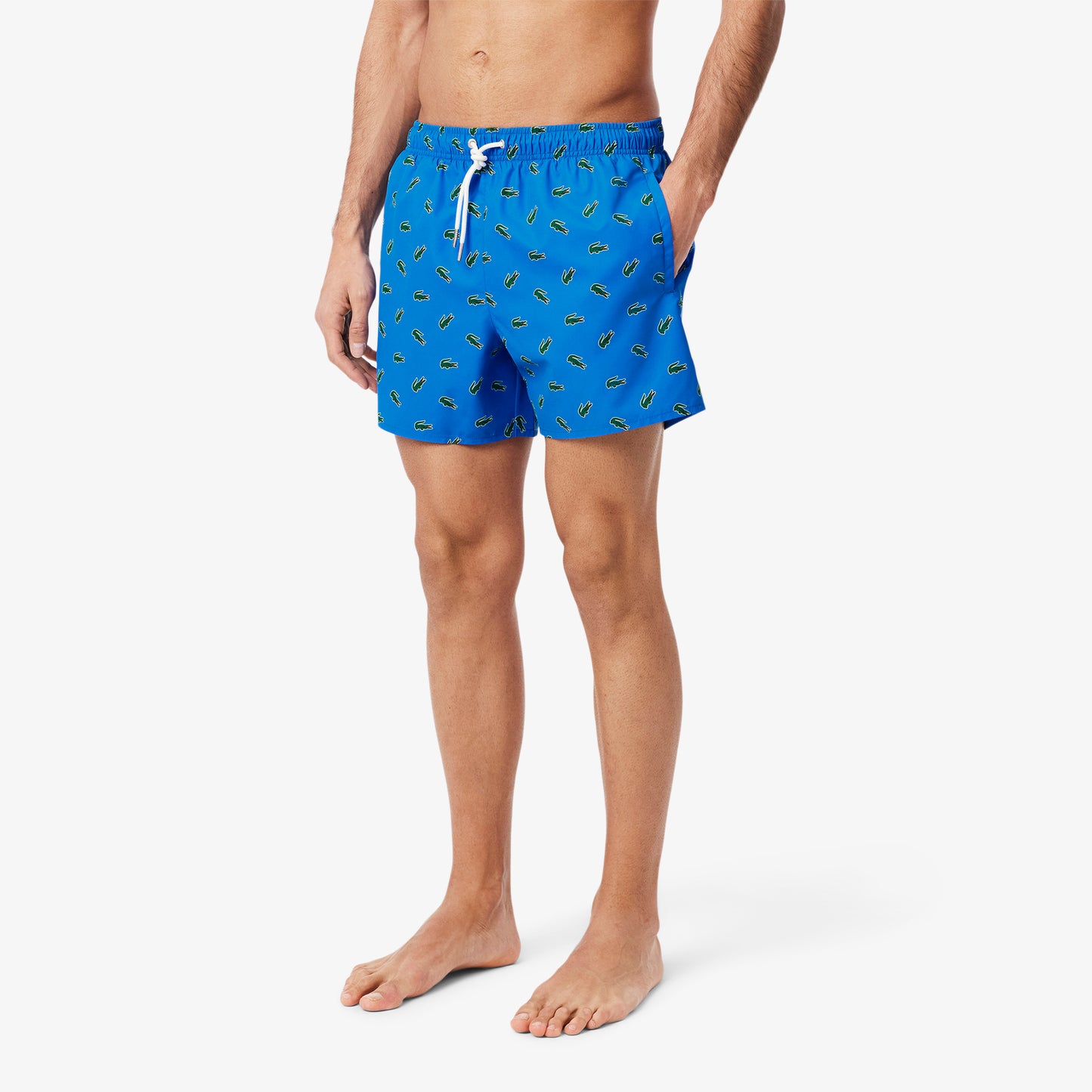 Crocodile Print Swim Trunks-MH7188