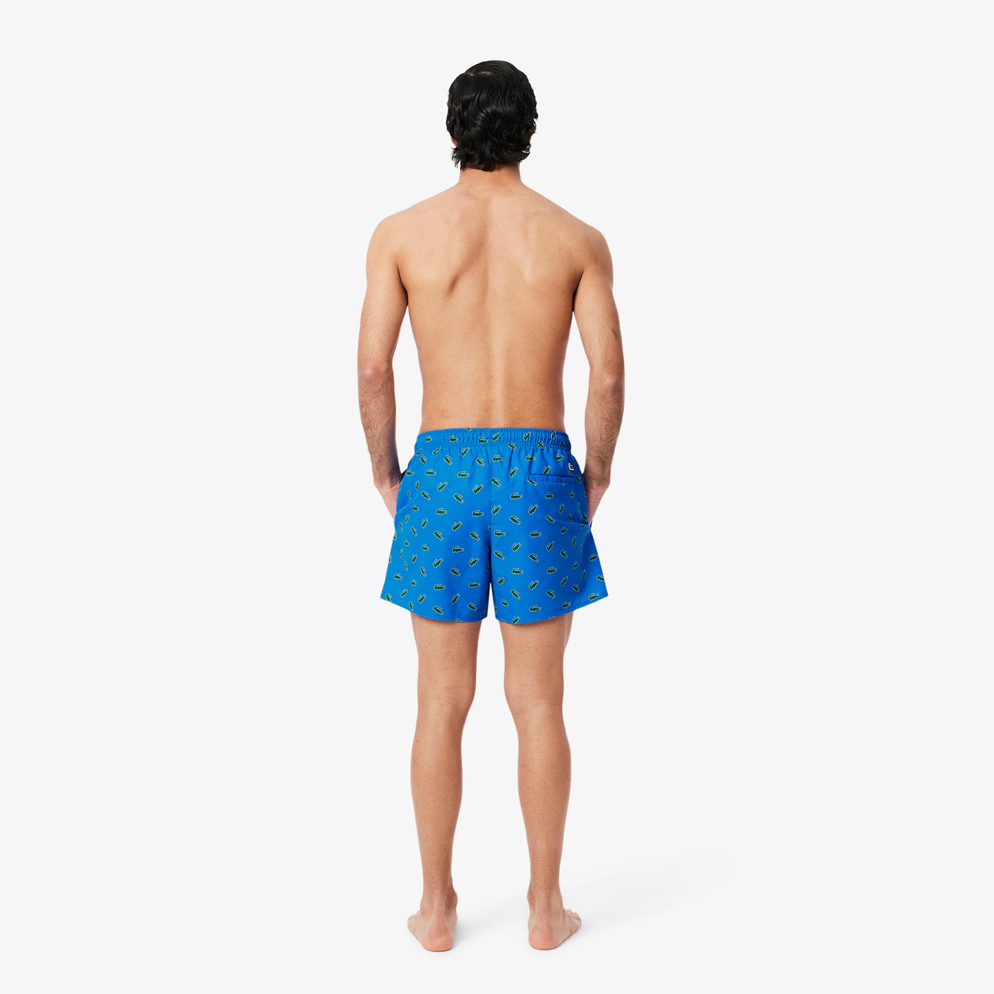 Crocodile Print Swim Trunks-MH7188