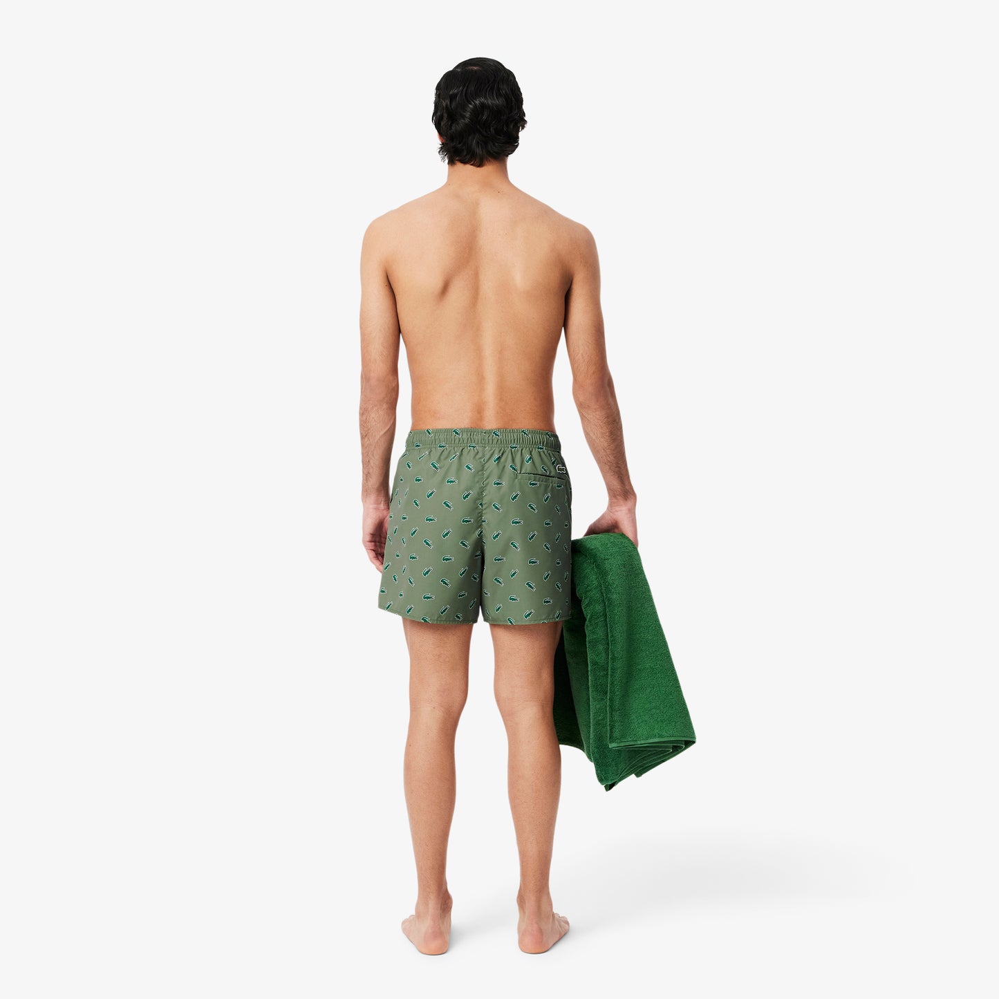 Crocodile Print Swim Trunks-MH7188