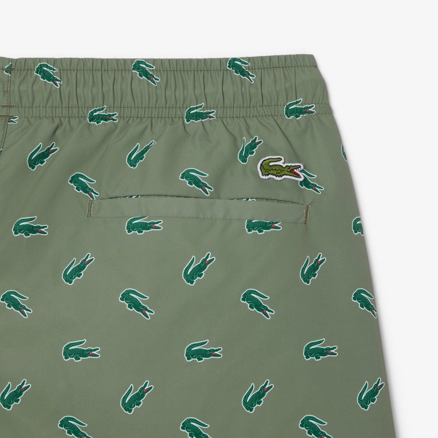 Crocodile Print Swim Trunks-MH7188