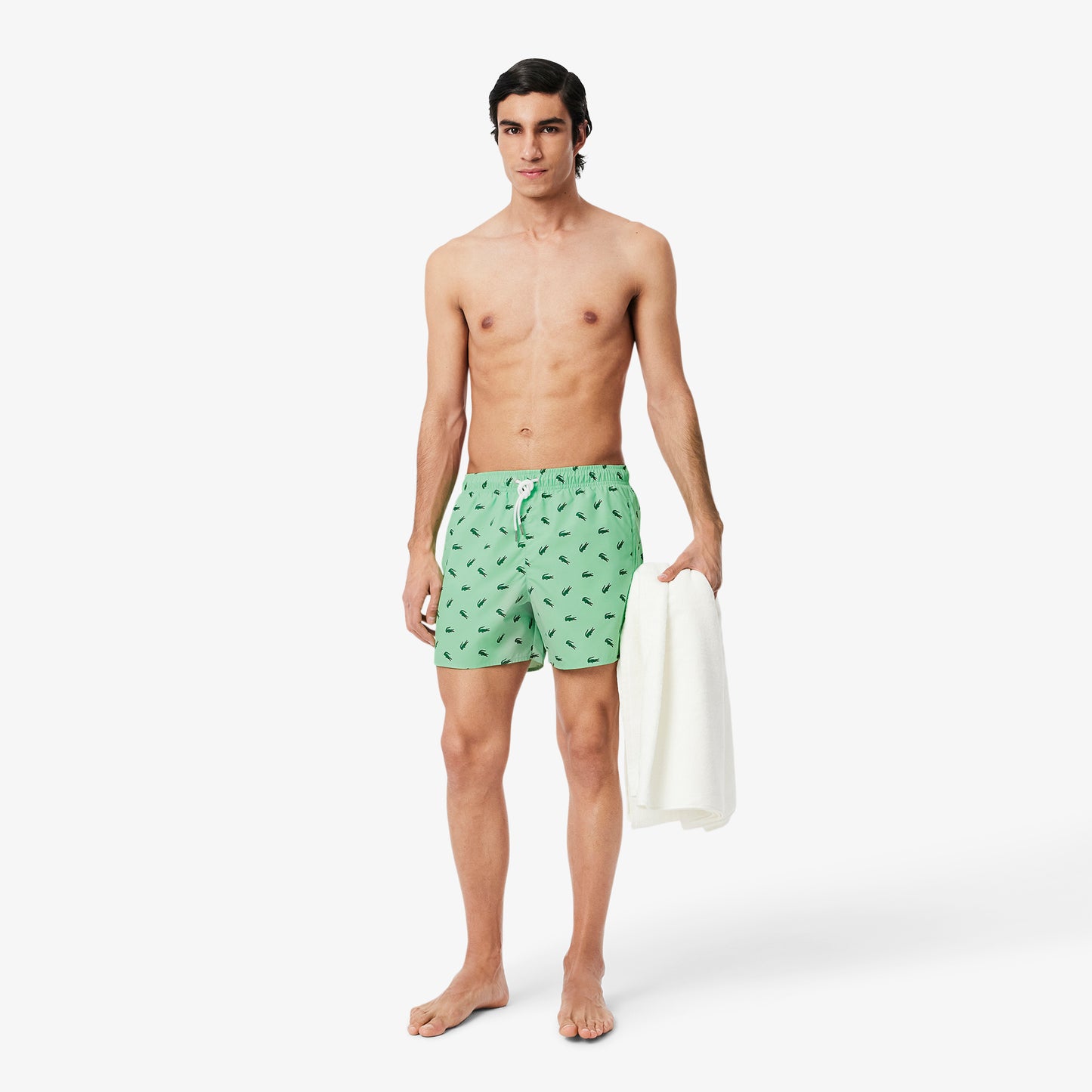 Crocodile Print Swim Trunks-MH7188
