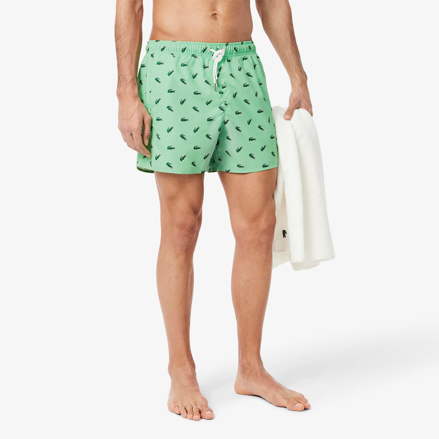 Crocodile Print Swim Trunks-MH7188