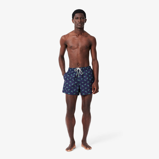 Crocodile Print Swim Trunks-MH7188
