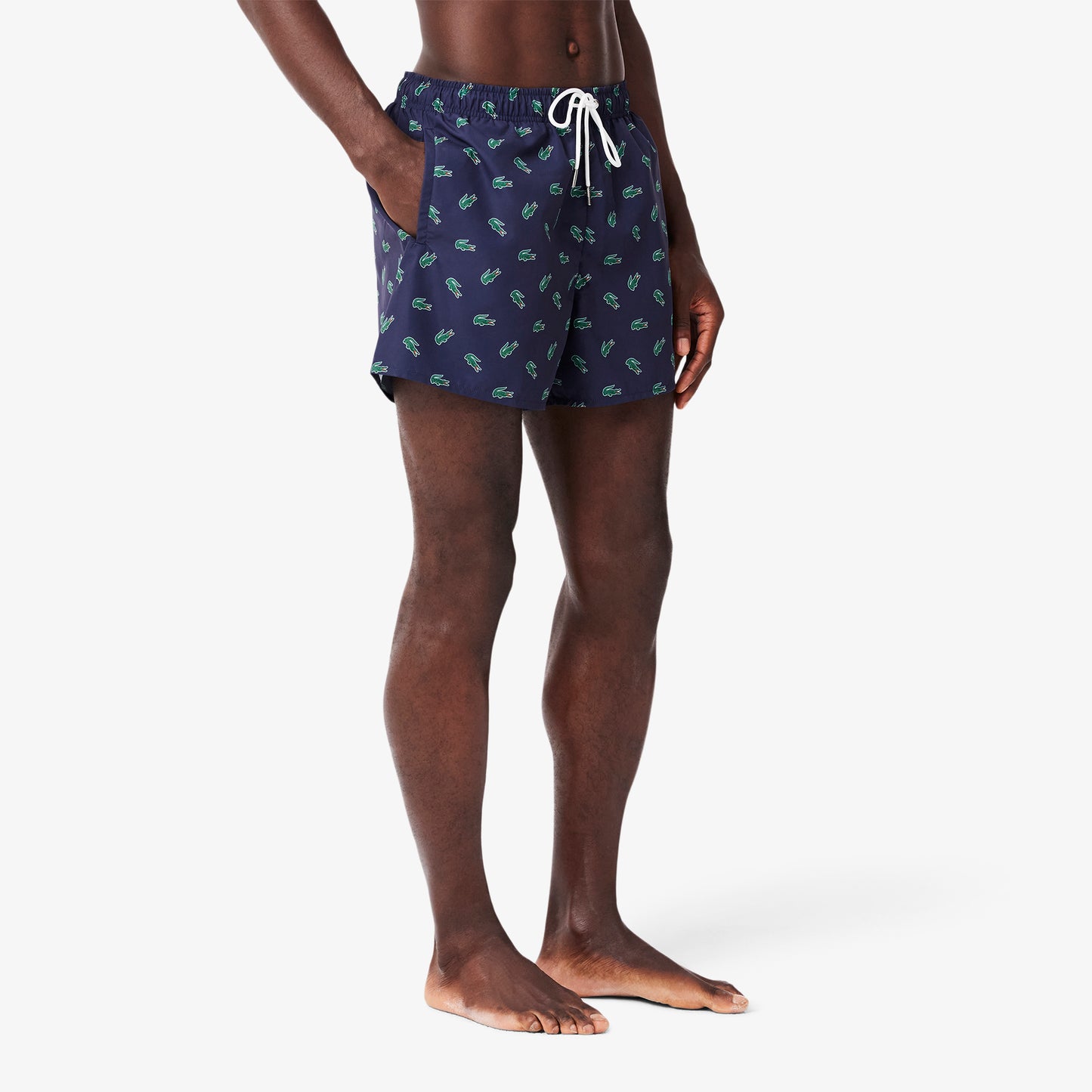 Crocodile Print Swim Trunks-MH7188