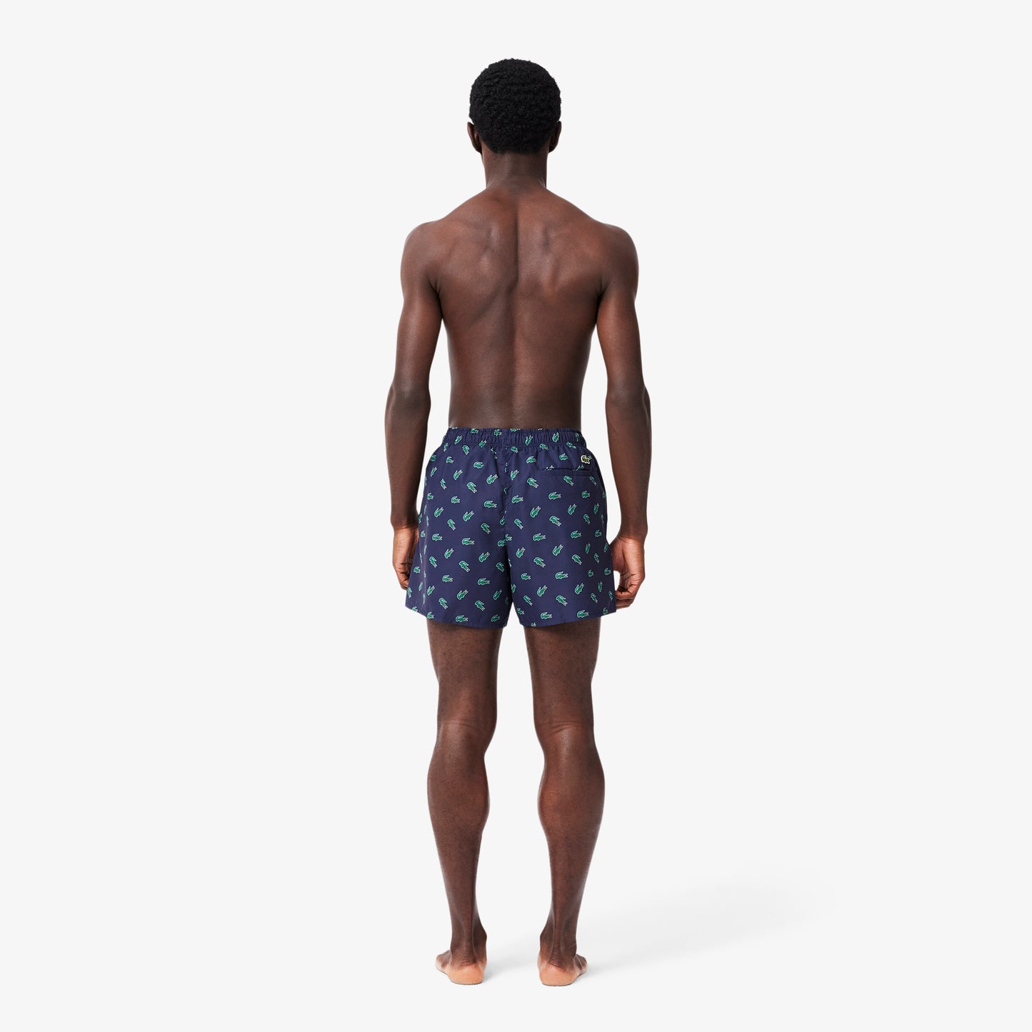 Crocodile Print Swim Trunks-MH7188
