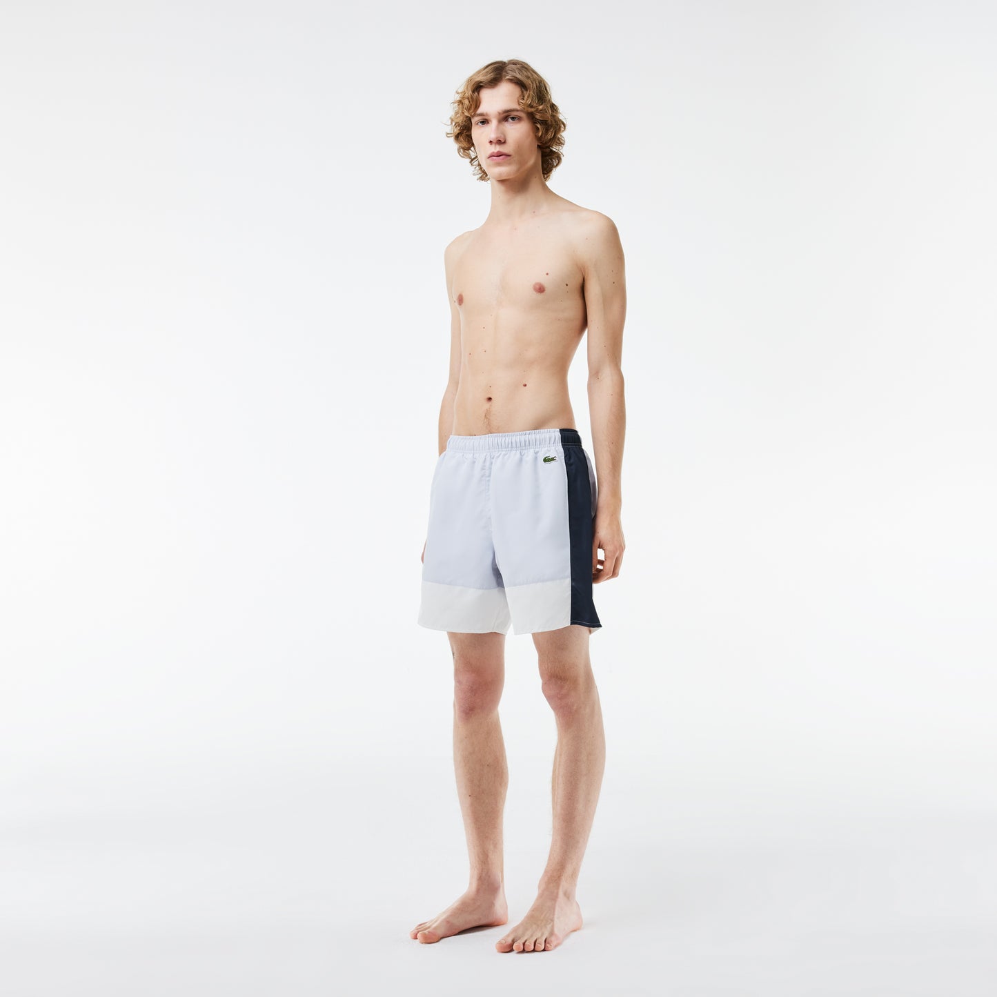 Mid Length Colourblock Swim Trunks - MH7263