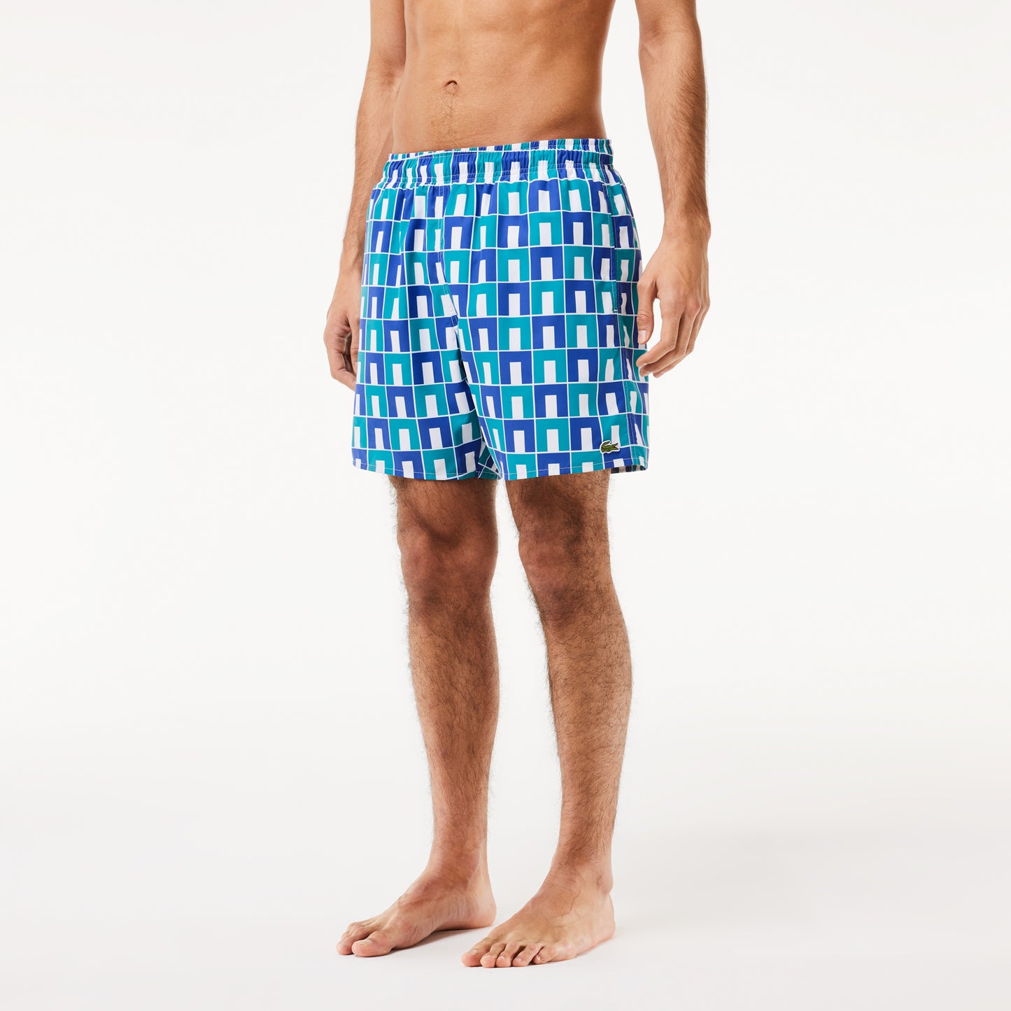 Mid Length Robert George Print Swim Trunks - MH7628