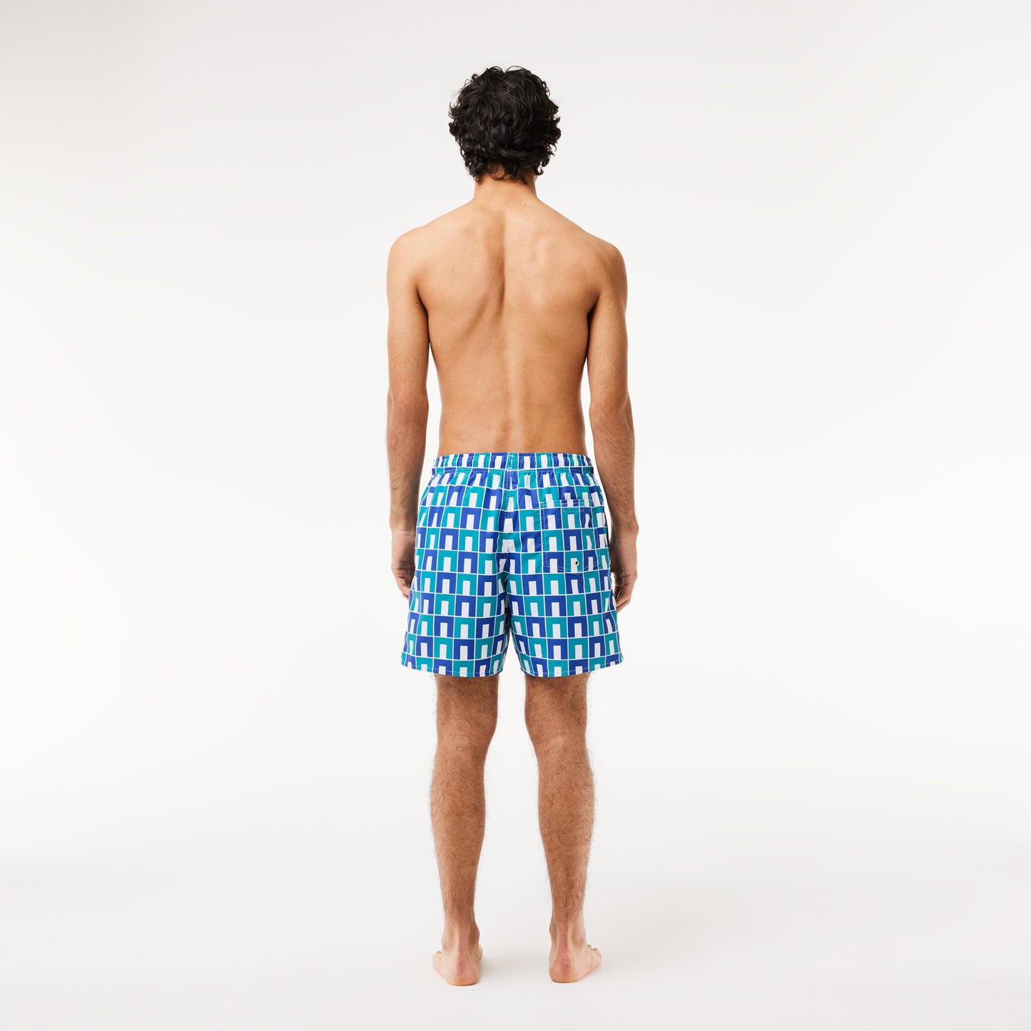 Mid Length Robert George Print Swim Trunks - MH7628