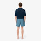 Mid Length Monochrome Swim Trunks - MH9088