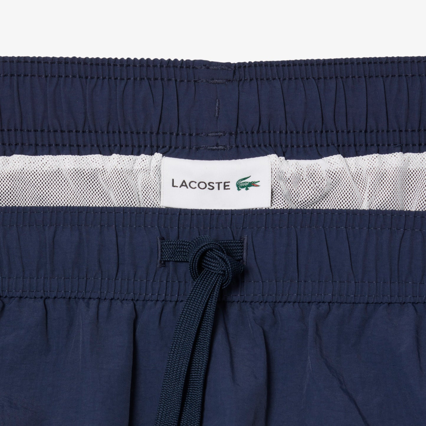 Short Badge Accent Swim Trunks-MH9106