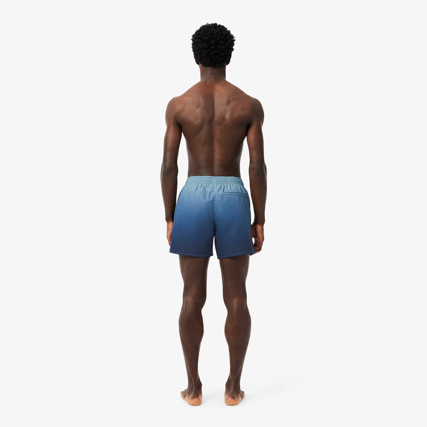 Short Ombre Print Swim Trunks-MH9108