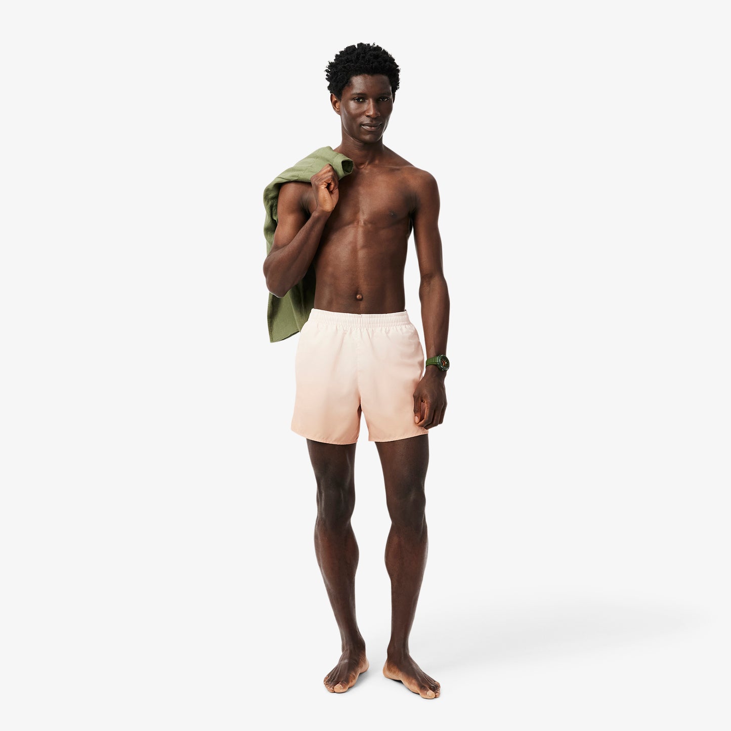 Short Ombre Print Swim Trunks-MH9108