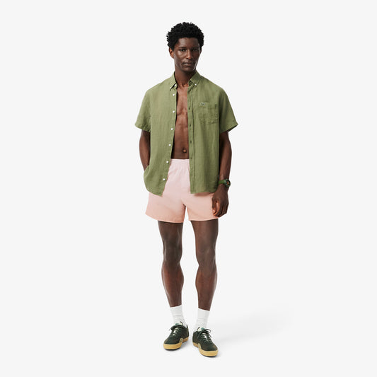 Short Ombre Print Swim Trunks-MH9108