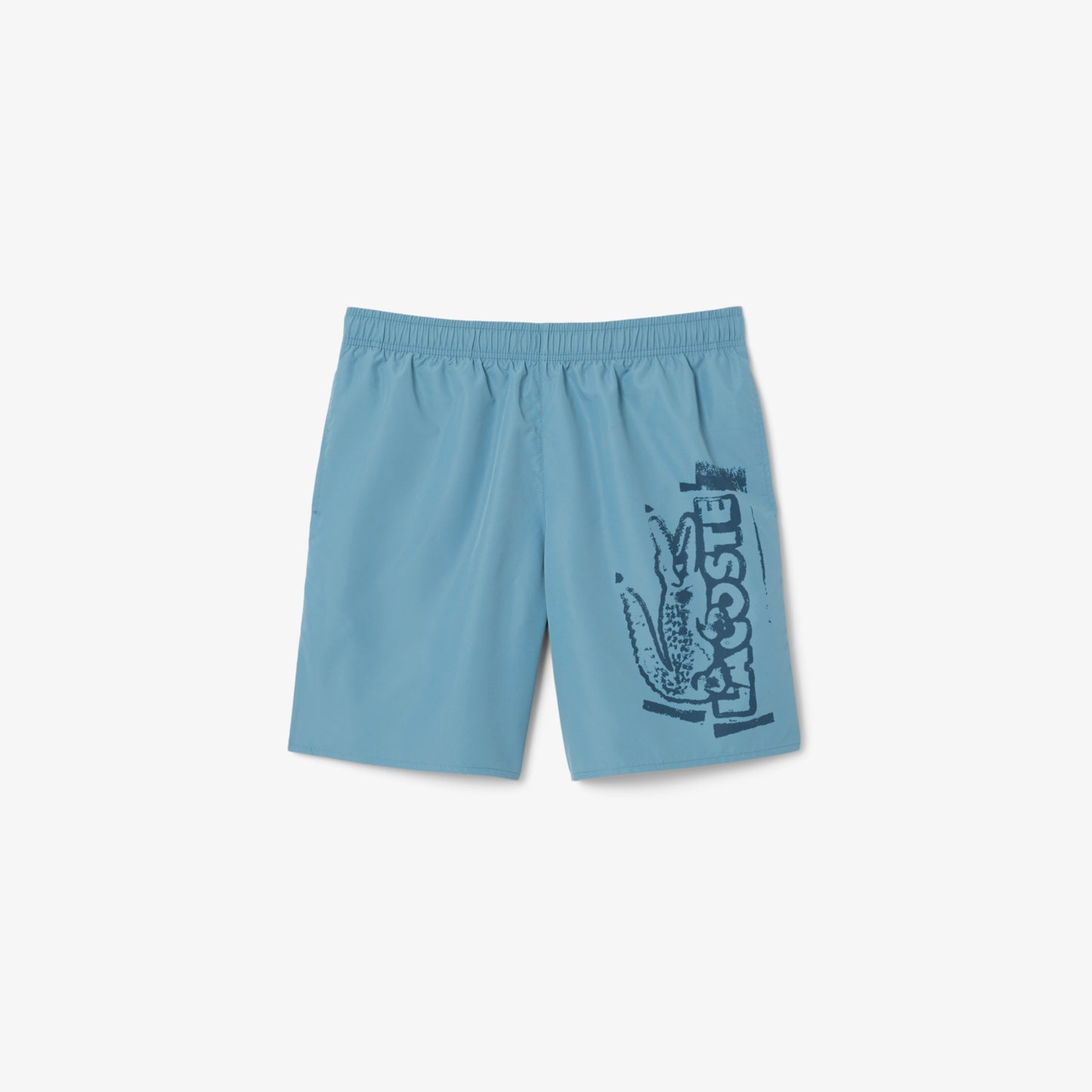 Long Branded Swim Trunks-MH9135