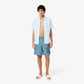 Long Branded Swim Trunks-MH9135