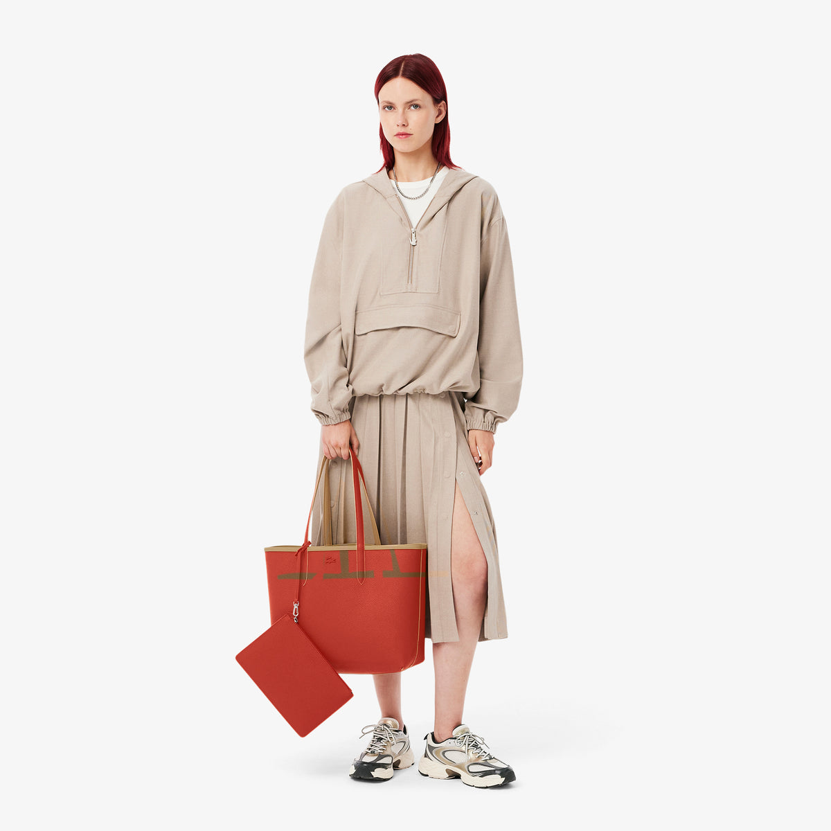Anna Reversible Tote with Pouch-NF2142AA