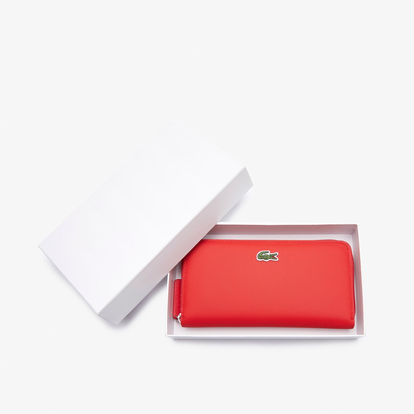 Women's L.12.12 Concept Petit Piqué 12 Card Zip Wallet - NF2900PO