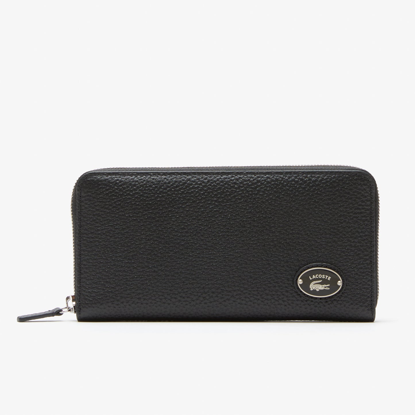 Women's Lacoste Metal Plate Zip Wallet