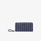 Women's Lacoste Monogram Print Zip Wallet - NF3958DG