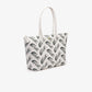 Womens Lacoste L.12.12 Logo Print Tote - Large