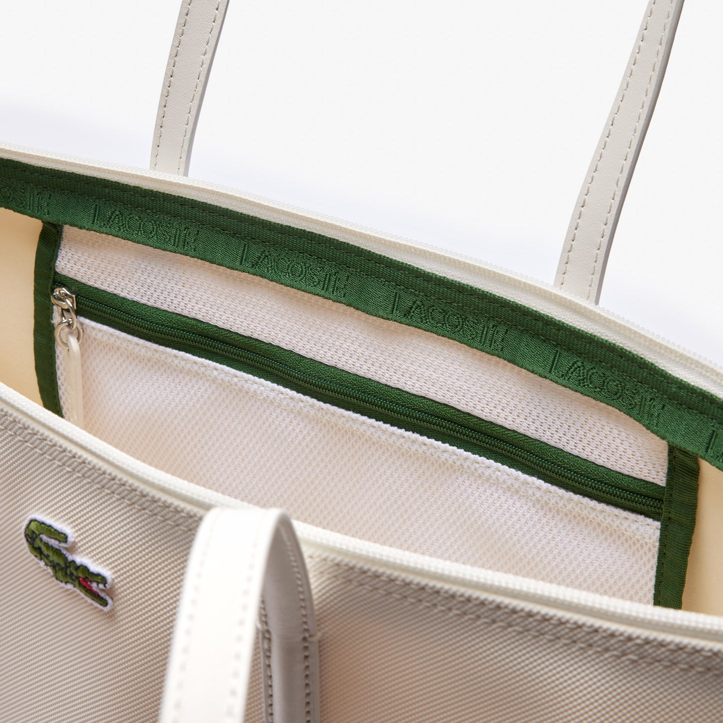 Large Petit Pique Crocodile Tote-NF4550DI