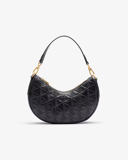 Maheki Embossed Leather Half Moon Purse - NF4710MH