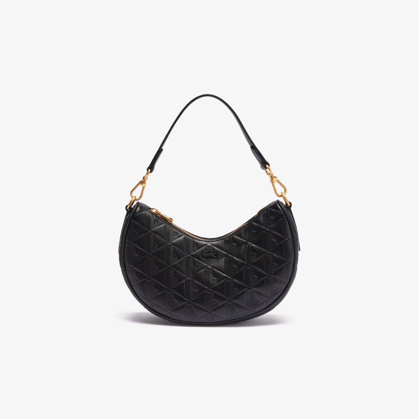 Maheki Embossed Leather Half Moon Purse-NF4710MH