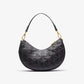 Maheki Embossed Leather Half Moon Purse - NF4710MH