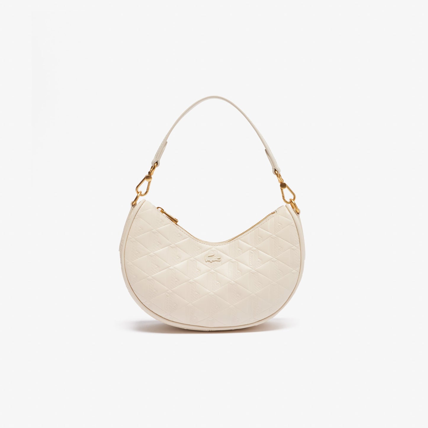 Maheki Embossed Leather Half Moon Purse-NF4710MH