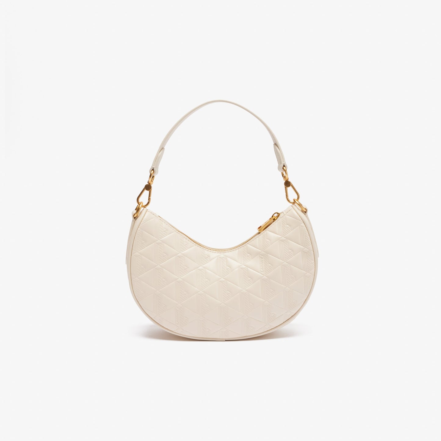Maheki Embossed Leather Half Moon Purse-NF4710MH