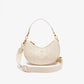 Maheki Embossed Leather Half Moon Purse-NF4710MH