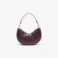 Maheki Embossed Leather Half Moon Purse - NF4710MH