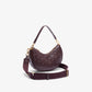 Maheki Embossed Leather Half Moon Purse - NF4710MH